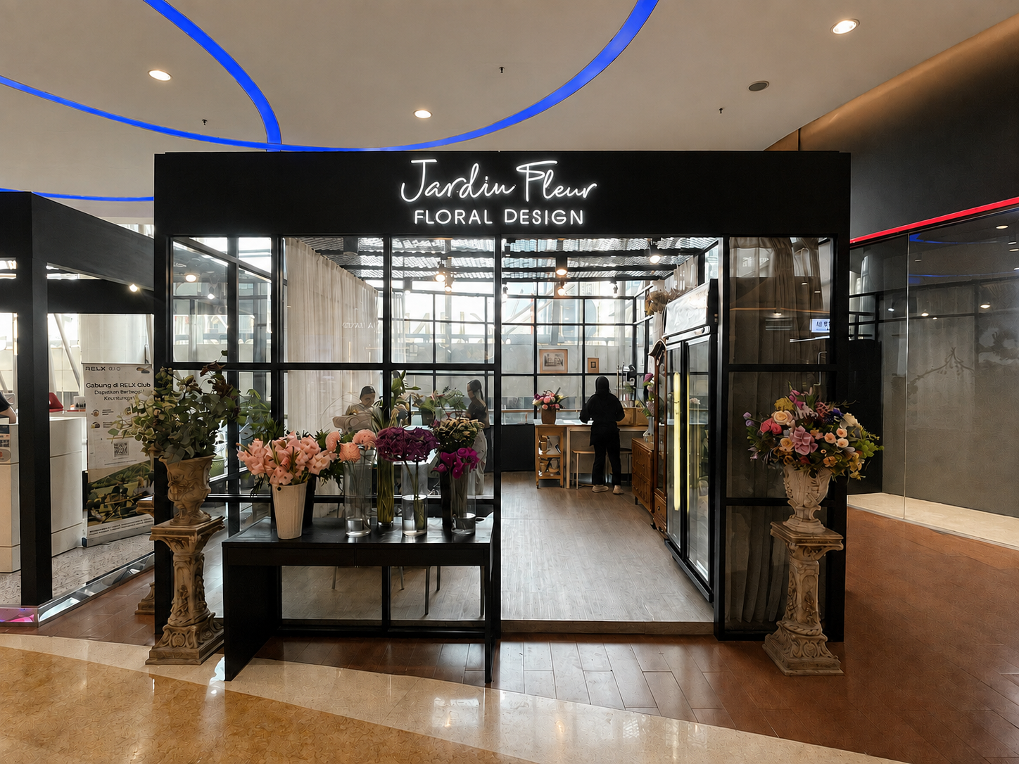 인도네시아 자카르타 Jardin fleur 플라워숍 정면 전경